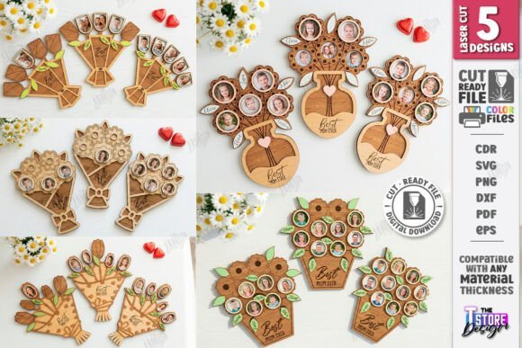 Mothers Day Photo Frames Laser 145359878 Creativo Digital